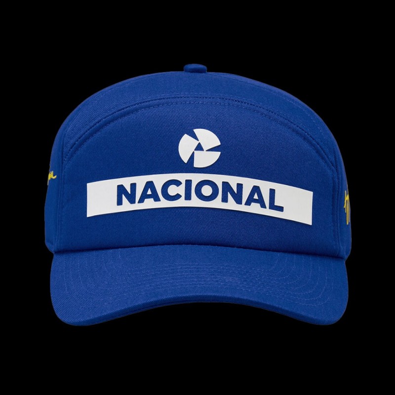 Ayrton Senna Nacional Collector Original Kappe Marineblau 701222840 001