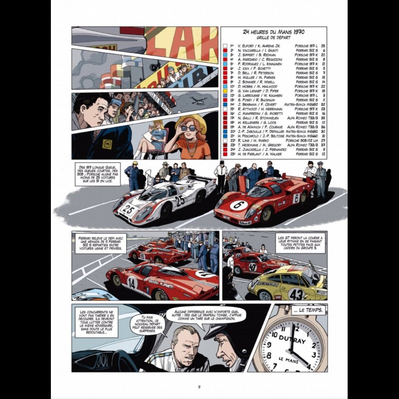 Livre BD 24h Du Mans 1970 1971 Code Neuf Un Sept