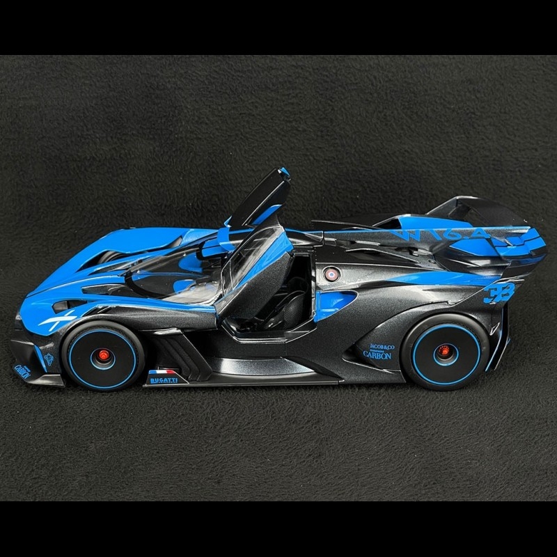 Bugatti Bolide W Frankreich Blau Schwarz Bburago B