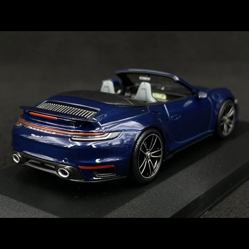 Porsche 911 Turbo S Cabriolet Type 992 2019 Bleu Gentiane Métallique 1