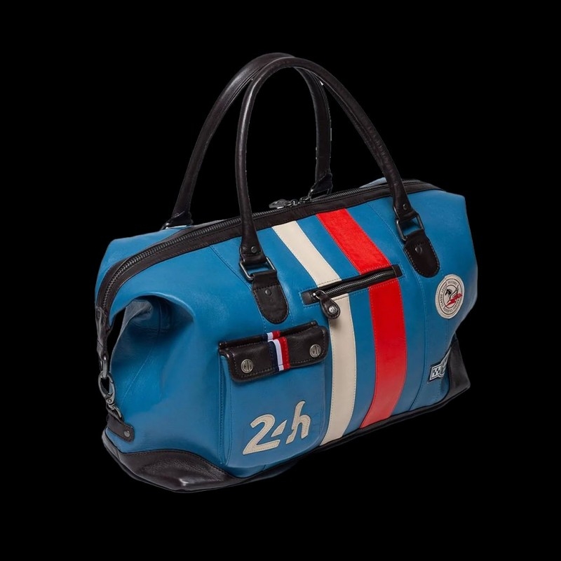 Tr S Grand Sac Cuir H Le Mans Bleu Gitane