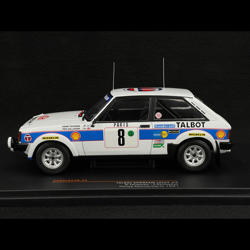 Talbot Sunbeam Lotus N 8 5th Rallye Monte Carlo 1981 Henri Toivonen 1