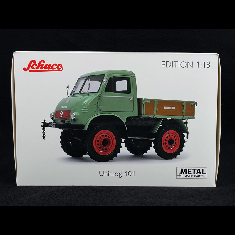 Mercedes Benz Unimog Light Green Schuco