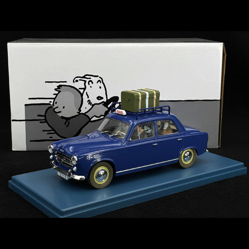 Tintin Le Taxi De Moulinsart Les Bijoux De La Castafiore Bleu