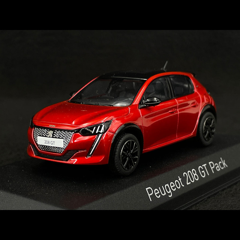 Peugeot 208 GT Pack 2022 Elixirrot 1 43 Norev 472836