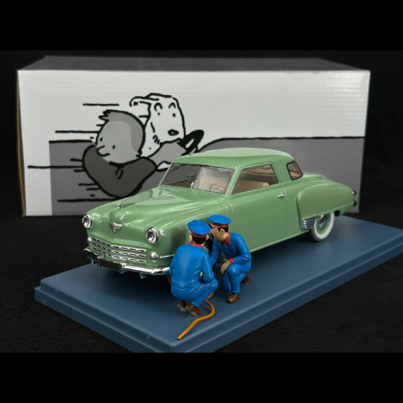 Tintin La Studebaker Du Garage Simoun Tintin Au Pays De Lor Noir