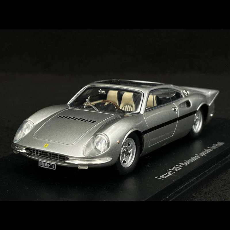 Ferrari 365P Tre Posti Gianni Agnelli 1968 Silver 1 43 Autocult ATC90286