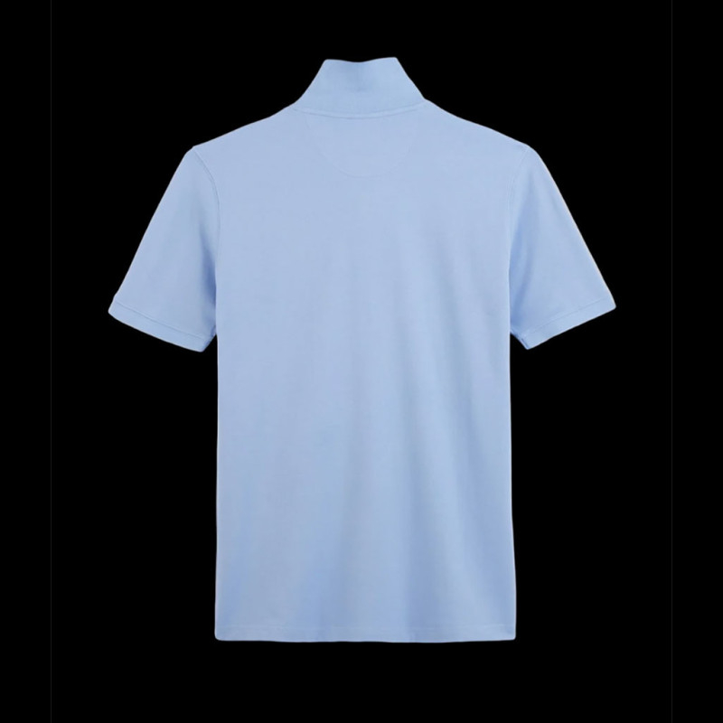 Eden Park Polo Shirt Cotton Pima Light Blue PPKNIPCE0006 BLM3 Men