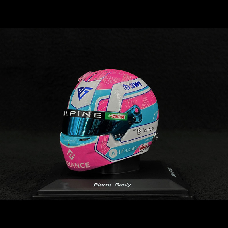 Pierre Gasly Helmet Gp Miami Spark Hf