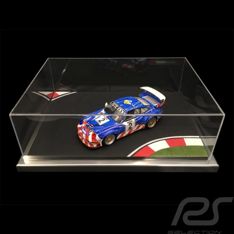 Diorama Showcase Race Track Curve Dustproof Acrylic Premium