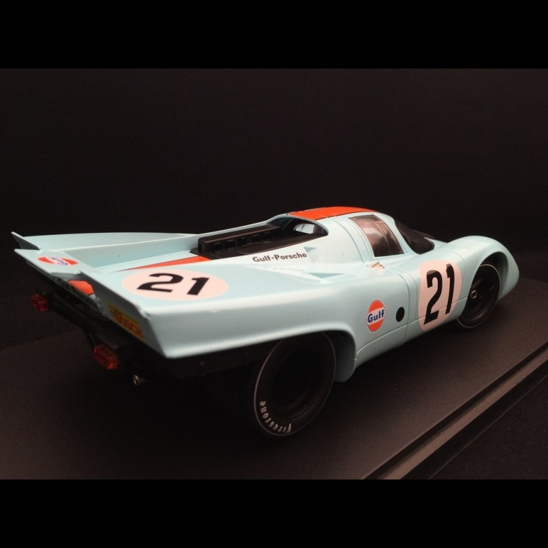 Porsche K N Gulf Racing Rodriguez Kinnunen H Du Mans