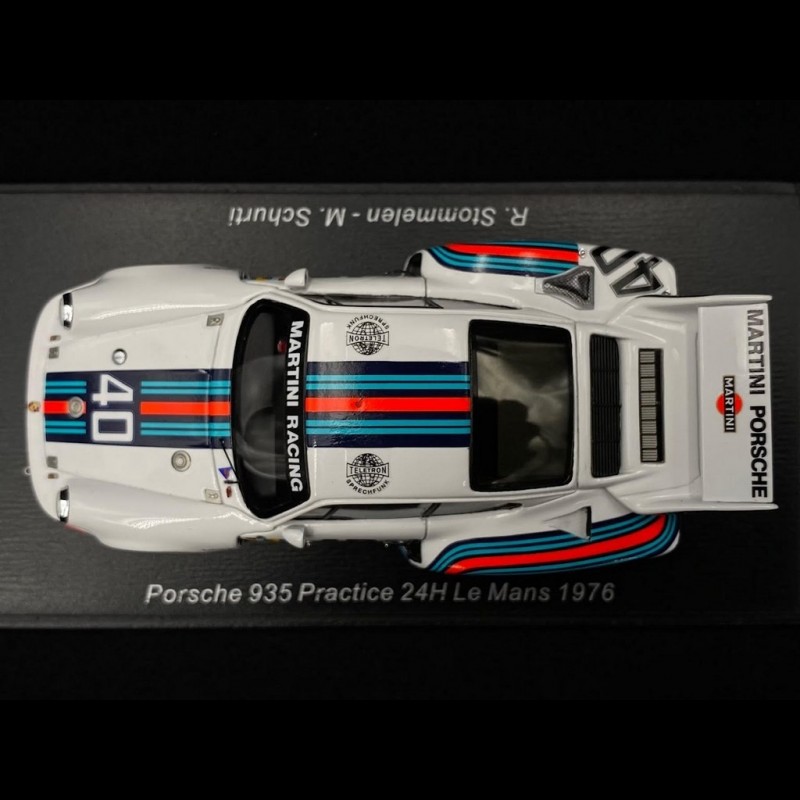 Porsche 935 N 40 Martini Racing Practice Le Mans 1976 1 43 Spark S4753