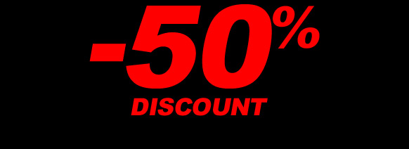 Special Prices : Up to -50% Discount