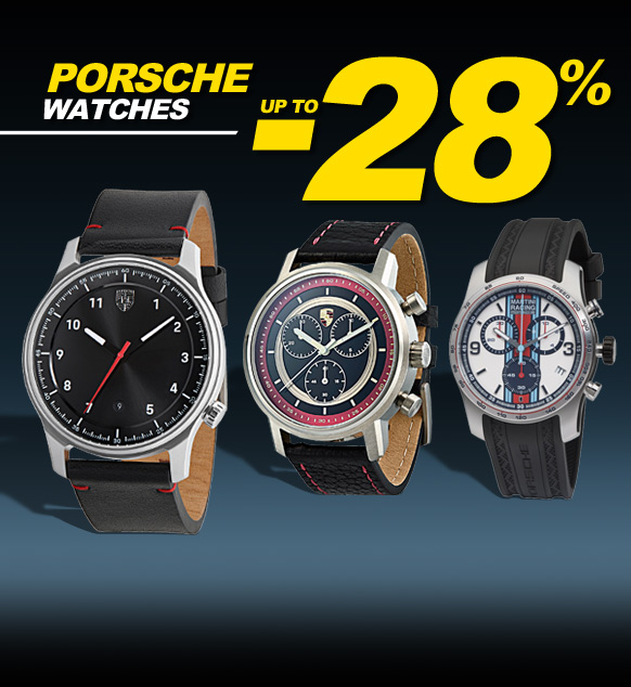 Porsche Watches : up to -28% Discount