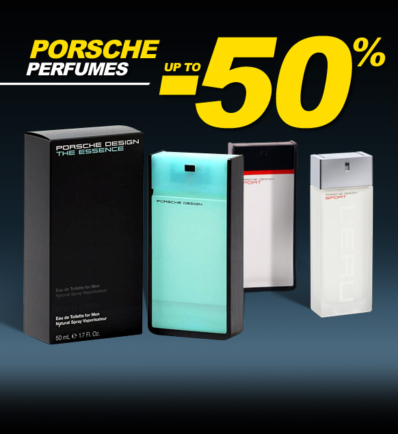 Porsche Perfumes : up to -50% Discount