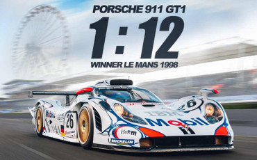 New Porsche 911 GT1 Winner 24h Le Mans 1998 1 : 12