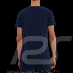 T-shirt Steve McQueen "The Man In Le Mans" Victory Bleu Marine Hero Seven - Homme