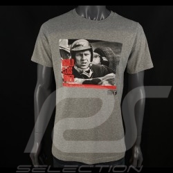 McQueen T-shirt American Driver Grau Hero Seven - Herren