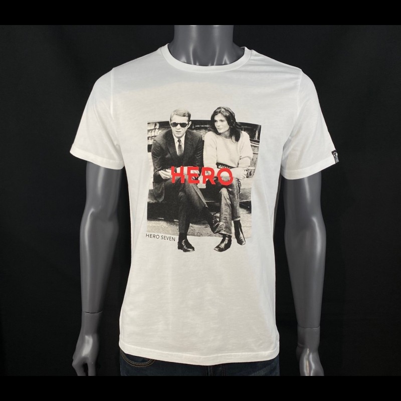 T-shirt Steve McQueen Le Mans 1971 Kaki Green SQ222TSM13-324 - Men - Foto 2