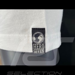 T-shirt Steve McQueen Breakfast Blanc Hero Seven - Homme