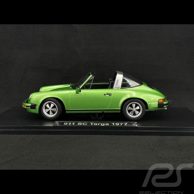 Porsche 911 3.0 SC Carrera Targa 1977-1983 Vert Lumière Métallique 1/18 KK Scale KKDC180682