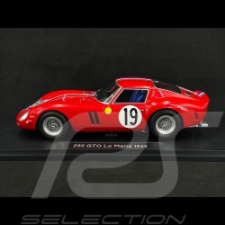 Ferrari 250 GTO n°19 2nd 24h Le Mans 1962 1/18 KK Scale KKDC180735