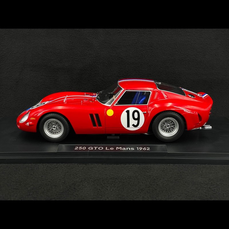 Modèle Réduit Ferrari 250 GTO #19 - 2ème Place 24H Le Mans 1962 - Échelle 1/18 - KK Scale
