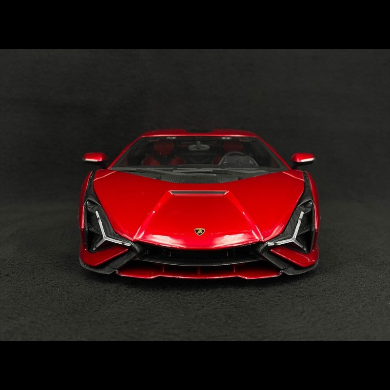 Lamborghini Sian Hybrid FKP37 2020 Mars Red 1/18 Bburago 11046R