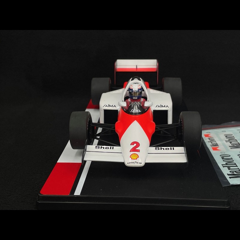 McLaren TAG MP4/2B Alain Prost Champion du monde 1985 Édition limitée 700 pièces Minichamps 1:18 - Collection