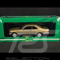 Mercedes-Benz S-Class 380 SEC Coupe 1982 Champagner Metallic 1/18 Cult Scale CML075-3