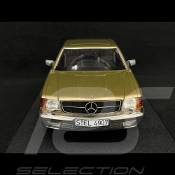Mercedes-Benz S-Class 380 SEC Coupe 1982 Champagner Metallic 1/18 Cult Scale CML075-3