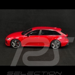 Audi RS 6 2020 Rouge Tango - Noir Carbon 1/18 Top Speed TS0327