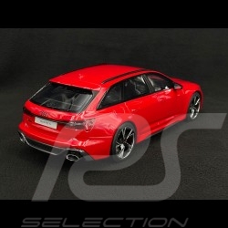Audi RS 6 2020 Tango Red - Carbon Black 1/18 Top Speed TS0327