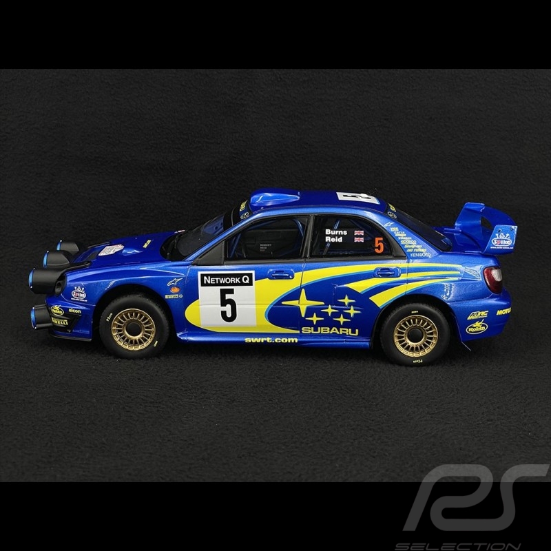 Subaru Impreza WRX STI 2001 n°5 Night Lights Bleu 1/18 Ottomobile OT391