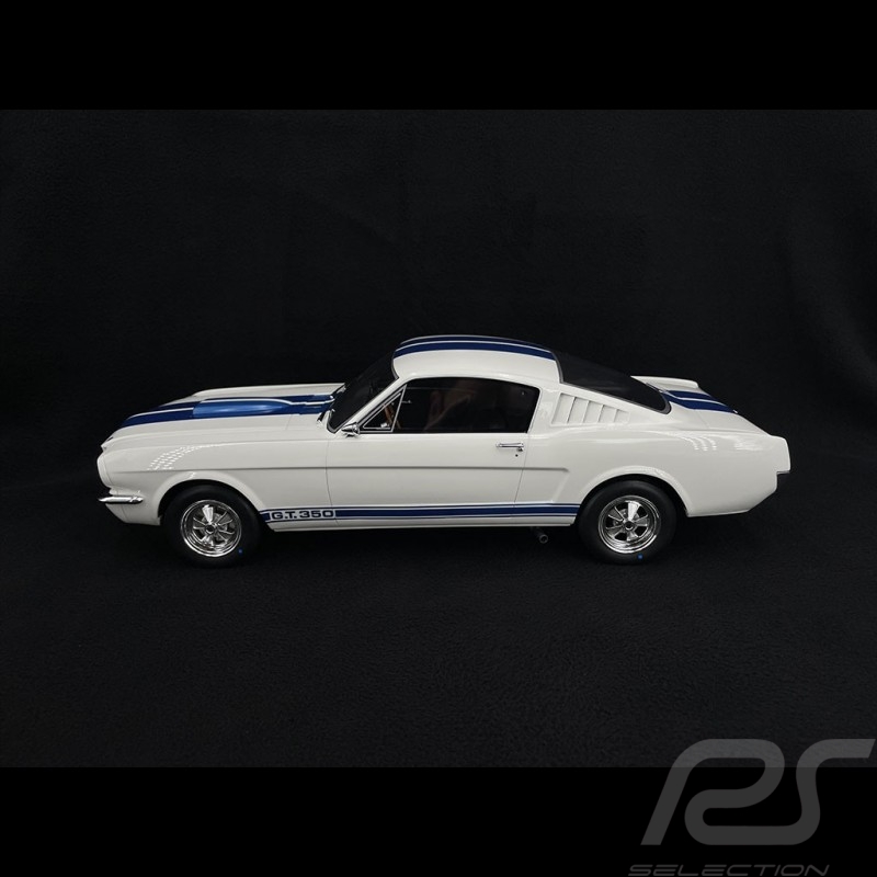 Ford Mustang Shelby GT350 1965 Blanc / Bleu 1/12 Ottomobile G064