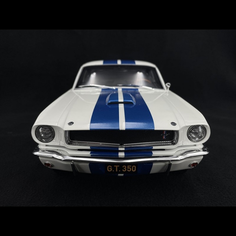 Ford Mustang Shelby GT350 1965 Weiß / Blau 1/12 Ottomobile G064