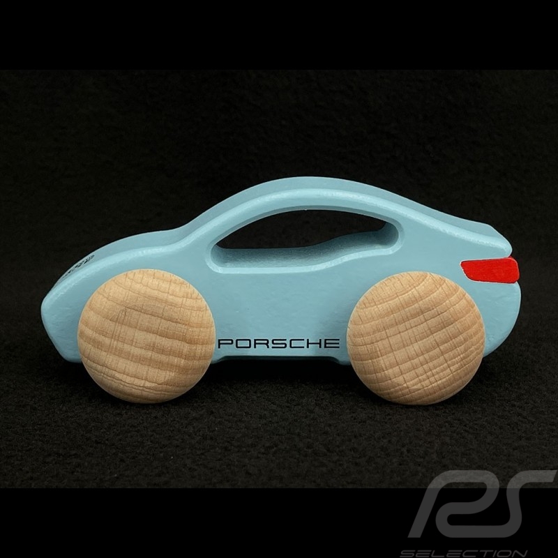 Porsche Taycan Holzauto Frozenblau WAP0406100PTHA