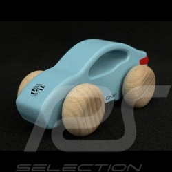 Voiture Porsche Taycan en bois Bleu glacé WAP0406100PTHA