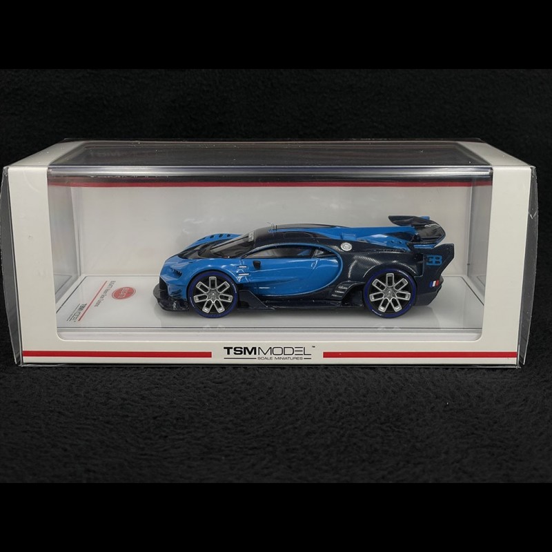Bugatti Vision Gran Turismo 2015 French Blue / Dark Blue 1/43 TSM TSM430532