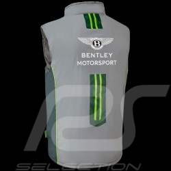 Bentley Motorsport ärmellose Softshelljacke Grau / Weiß - Herren