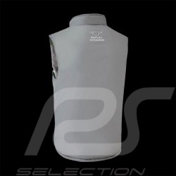 Bentley Motorsport Softshell Sleeveless Jacket Grey / White - man
