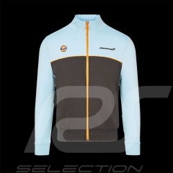 McLaren Gulf Softshell Jacket Black / Gulf Blue / Orange - man