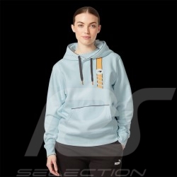 Sweatshirt McLaren Gulf Hoodie mit Kapuze Gulfblau / Orange - Gemischt 701218591-001