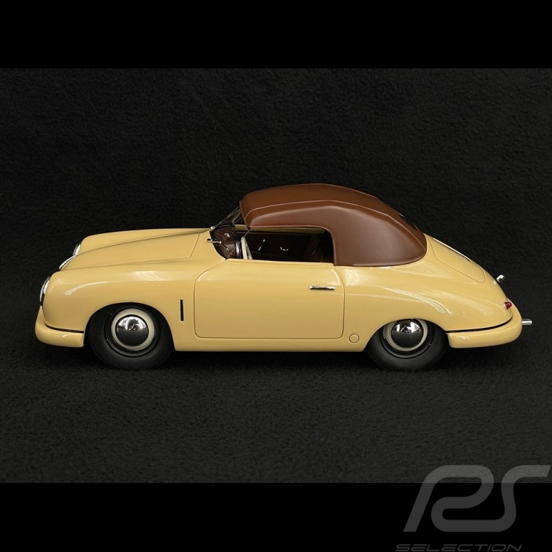 Porsche 356 Gmünd Cabriolet 1964 Champagnegelb 1/18 Schuco 450029600