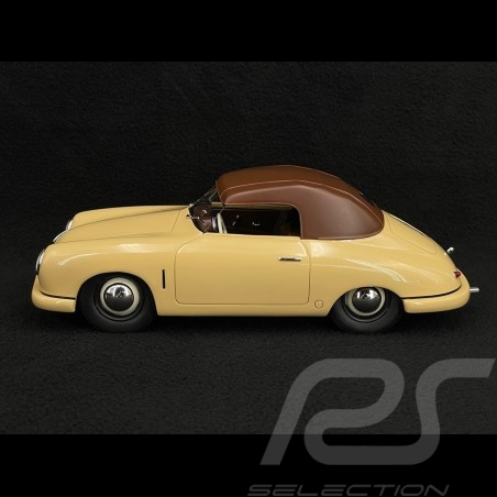 Porsche 356 Gmünd Cabriolet 1964 Champagne Yellow 1/18 Schuco 450029600