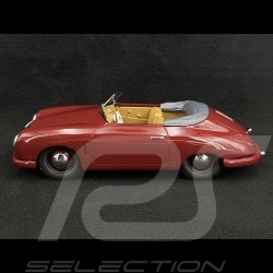 Porsche 356 Cabriolet 1951 Gmünd Pascha Red 1/18 Schuco 450025800