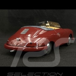 Porsche 356 Cabriolet 1951 Gmünd Pascha Red 1/18 Schuco 450025800