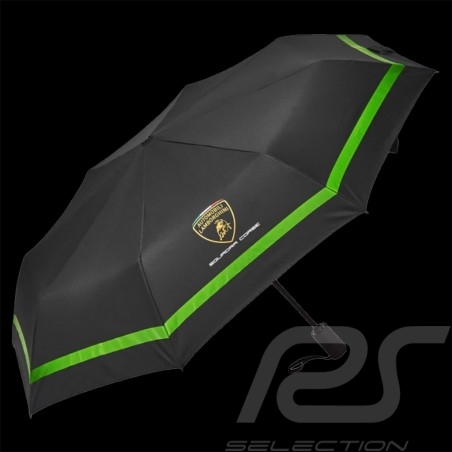 Compact Umbrella Lamborghini Black / Green LB14U2-100