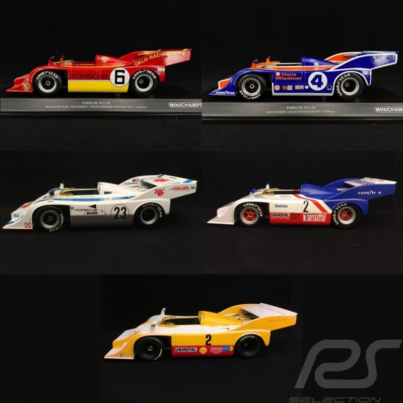 Set de 5 Porsche 917/10 1/18 Minichamps