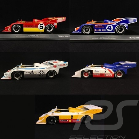 Set de 5 Porsche 917/10 1/18 Minichamps